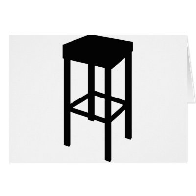 bar stool cards by Tomaniac