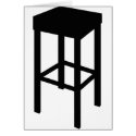 bar stool cards by Tomaniac bar stool cards