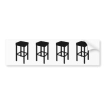 bar stools bumper stickers