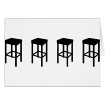 bar stools cards