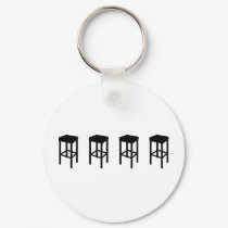 bar stools keychains