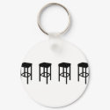 bar stools keychains by Tomaniac bar stools keychains