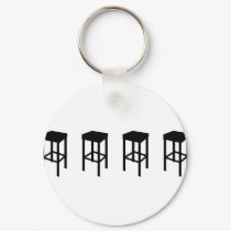 bar stools keychains