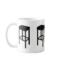 bar stools mugs