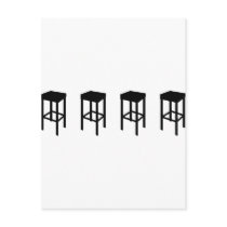 bar stools postcards by Tomaniac bar stools postcards