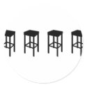 bar stools stickers by Tomaniac bar stools stickers