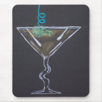 Bar Time Snorkeling mousepads by CrookedRiverArt Bar Time Snorkeling mousepads