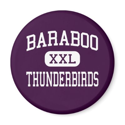 Go Baraboo Thunderbirds! #1 in Baraboo Wisconsin. Show your support for the Baraboo High School Thunderbirds while looking sharp.