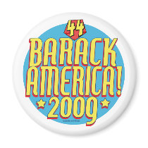 Barack America 2009 Political Super Hero Gear magnets by BarackAmerica Barack America 2009 Political Super Hero Gear magnets