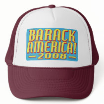 Barack America text hats by BarackAmerica Barack America text hats