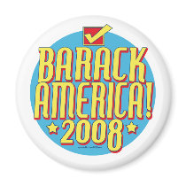 Barack America text magnets by BarackAmerica Barack America text magnets