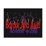 Barack and Awe Postcard