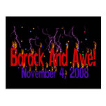 Barack and Awe Postcard