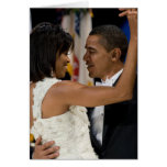 Barack and Michelle Obama Greeting Cards