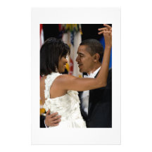 Barack and Michelle Obama Custom Stationery