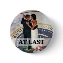 Barack and Michelle Obama dancing Inaugural Ball buttons