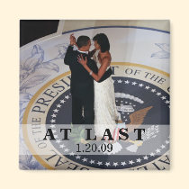 Barack and Michelle Obama Dancing Inaugural Ball magnets