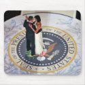 Barack and Michelle Obama dancing Inaugural Ball mousepads by BeezKneez Barack and Michelle Obama dancing Inaugural Ball mousepads