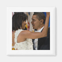 Barack and Michelle Obama Fridge Magnets