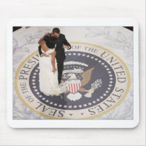 Barack and Michelle Obama mousepads