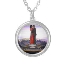 Barack and Michelle Obama Pendants