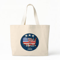 barack and roll tote bag