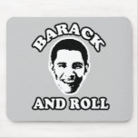 Barack and Roll Mouse Pads