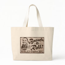 Barack and Roll Obama 2012 Gear Canvas Bags