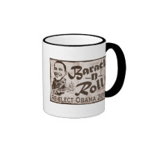 Barack and Roll Obama 2012 Gear Coffee Mugs