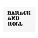 Barack and Roll postcards by obamashirts Barack and Roll postcards