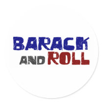 Barack And Roll Stickers