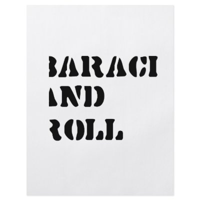 Barack and Roll T-shirt Flyer by obamashirts