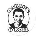 "Barack and Roll" T-shirts and gifts stickers by gohawaii123 "Barack and Roll" T-shirts and gifts stickers