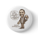 Barack Hamburger Eating Anti-Obama Gear buttons by YesPoliticsSuck Barack Hamburger Eating Anti-Obama Gear buttons