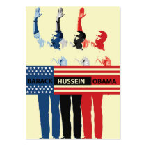 Barack Hussein Obama Gift Tag business cards by gxiong Barack Hussein Obama Gift Tag business cards