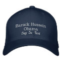 Barack Hussein Obama Say 5x fast Hat embroidered hats by Websprinter Barack Hussein Obama Say 5x fast Hat embroidered hats