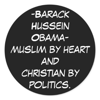 -Barack HusseinObama-muslim by hea... - Customized Stickers by jenniekurono