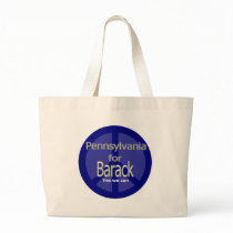 Barack in PA Tote Bags