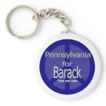 Barack in PA Keychains