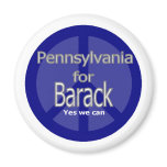 Barack in PA Fridge Magnet