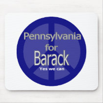 Barack in PA Mouse Mats