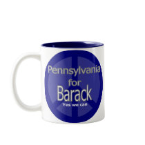 Barack in PA Coffee Mugs