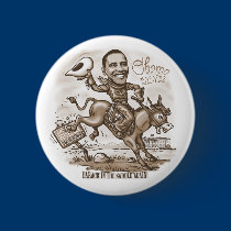 Barack in the Saddle 2012 buttons