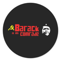 Barack is my Comrade stickers