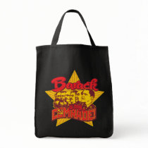 Barack Is My Comrade Tote bags by Libertymaniacs Barack Is My Comrade Tote bags