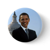 Barack Looking Sly PIn buttons by bjduff Barack Looking Sly PIn buttons