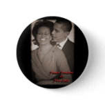 BARACK &amp; MICHELLE OBAMA BUTTON