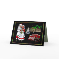 Barack & Michelle Obama Christmas Greeting Cards