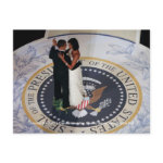 Barack & Michelle Obama dancing at Inaugural Ball Postcards