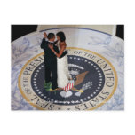 Barack &amp; Michelle Obama dancing at Inaugural Ball Postcards